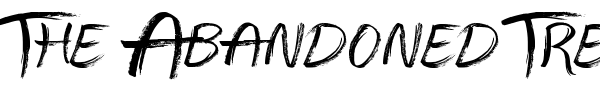 The Abandoned Treasure font preview